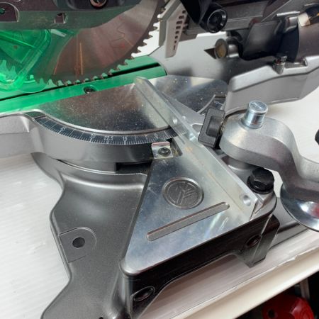  HiKOKI ハイコーキ スライド丸のこ　集塵袋付　本体のみ コードレス式 165mm 36v 2021年製 美品 C3606DRB グリーン