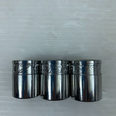  Snap-on スナップオン 3/8 FDX シャローソケットセット　8mm～19ｍｍ　12個セット 212YFSMY
