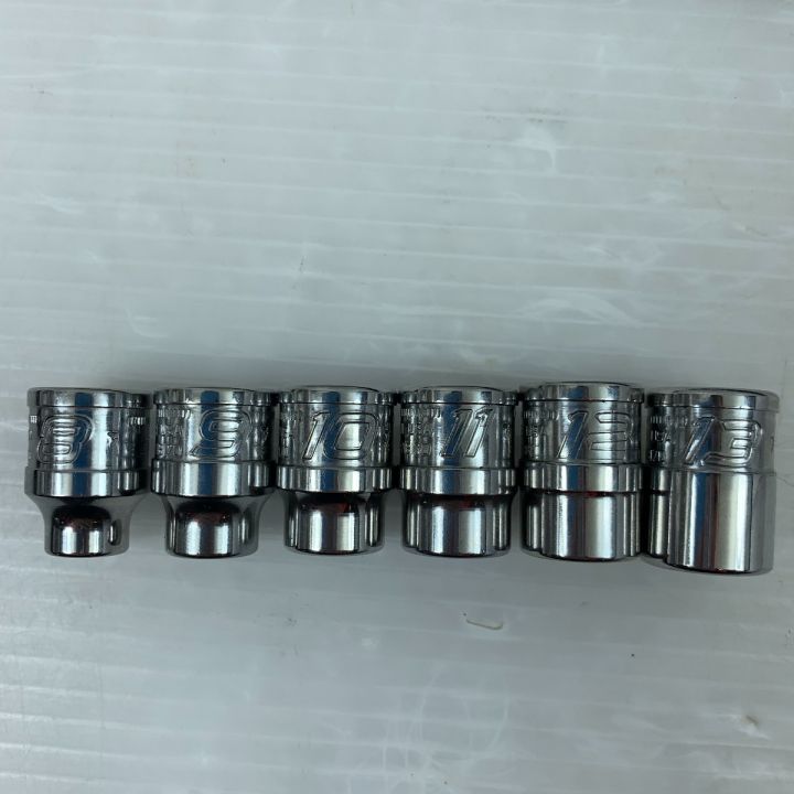 Snap-on スナップオン 3/8 FDX シャローソケットセット 8mm～19ｍｍ 12個セット 212YFSMY ｜中古｜なんでもリサイクルビッグバン