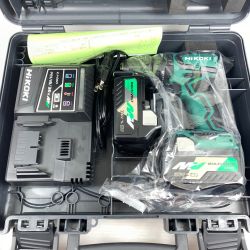 κκ HiKOKI ハイコーキ ドライバドリル  未使用品 バッテリ・充電器付 コードレス式 18v DV18DD(2XC) グリーン Sランク