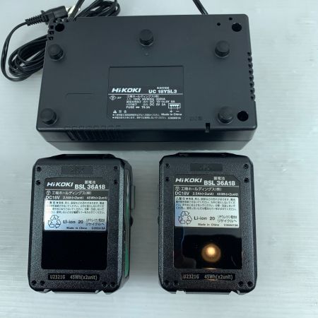  HiKOKI ハイコーキ ドライバドリル  未使用品 バッテリ・充電器付 コードレス式 18v DV18DD(2XC) グリーン