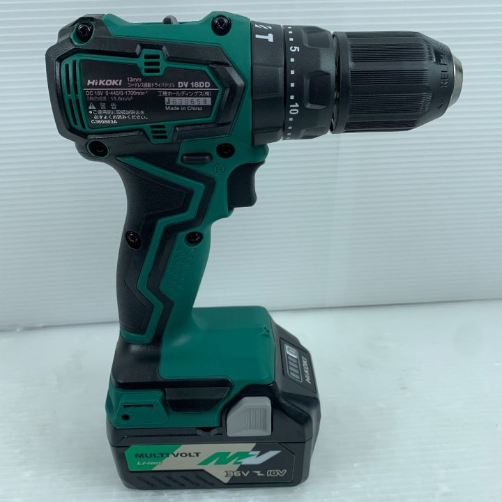 HiKOKI ハイコーキ ドライバドリル 未使用品 バッテリ・充電器付 