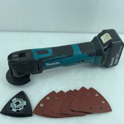 κκ MAKITA マキタ マルチツール バッテリー1個付 コードレス式 18v TM51D グリーン Bランク