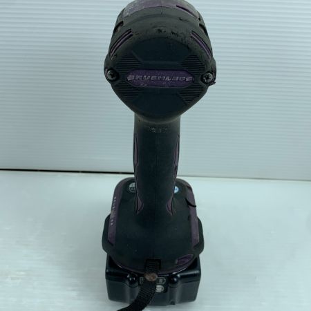  MAKITA マキタ インパクトドライバ　充電器・充電池1個・ケース付 コードレス式 18V/6.0Ah  TD172D オーセンティックパープル