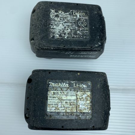  MAKITA マキタ インパクトドライバ 　ケース・バッテリ2個・充電器・取説付 TD171DGX レッド