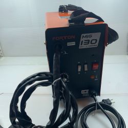 κκ FORTON 半自動溶接機 　コード式 100v  MIG-130 オレンジ Aランク