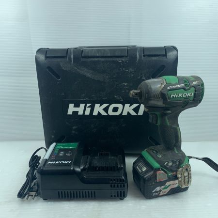 HiKOKI ハイコーキ インパクトレンチ  充電器・充電池1個・ケース付 コードレス式 36v WR36DC グリーン
