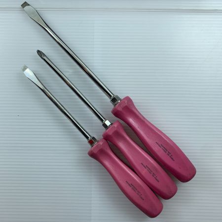  Snap-on スナップオン ドライバー　限定色　 箱付 SDシリーズ7本セット SDDX70APP ピンク