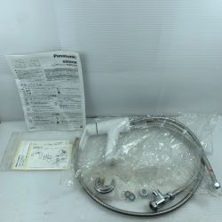 κκ Panasonic パナソニック エコシングルホース収納シャワー切り替え混合栓 GQC01AWAEN7 Aランク