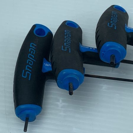  Snap-on スナップオン コンビネーション6角レンチセット サビ有 AWBSGM800 ブラック×ブルー