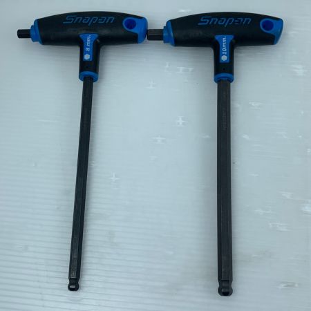  Snap-on スナップオン コンビネーション6角レンチセット サビ有 AWBSGM800 ブラック×ブルー