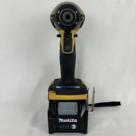 ЗЗ MAKITA マキタ 40V インパクトドライバ 充電器 バッテリー×2 ケース付 TD002G イエロー