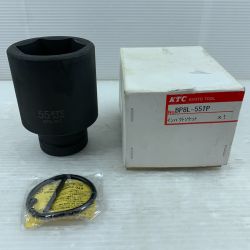 κκ KTC ケーティーシー インパクトソケット BP8L-55TP ブラック Sランク