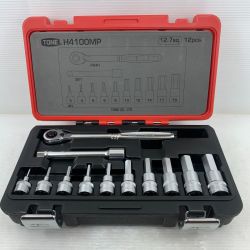 κκ TONE トネ ハンドツール ヘキサゴンソケットレンチセット H4100MP Aランク