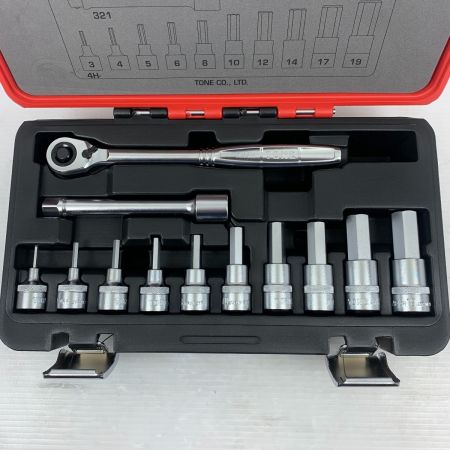  TONE トネ ハンドツール ヘキサゴンソケットレンチセット H4100MP