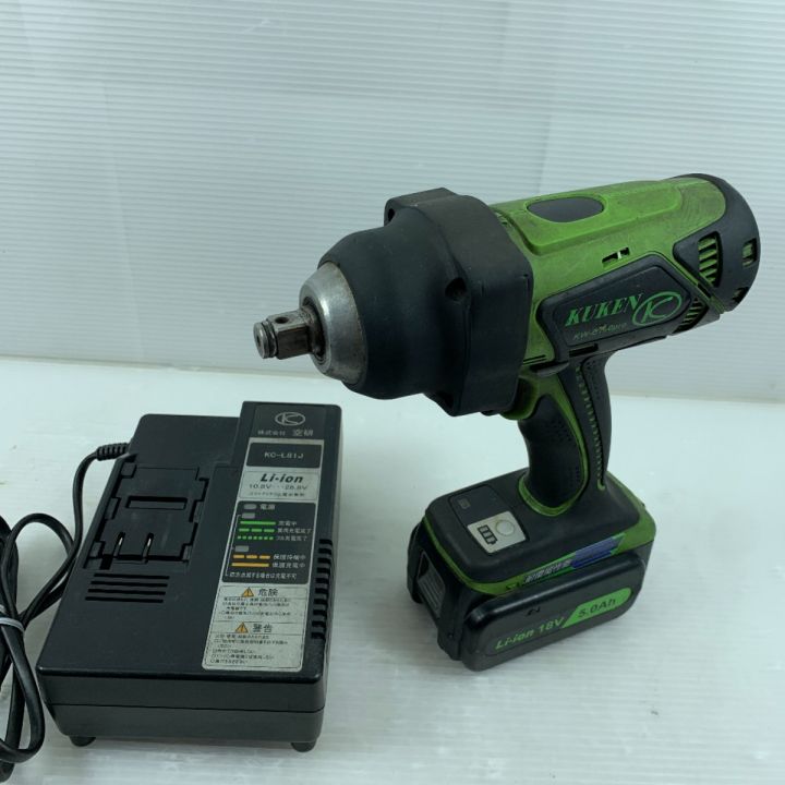 ДД 空研工業 インパクトレンチ バッテリー・充電器付 コードレス式 18v  