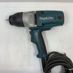 κκ MAKITA マキタ 工具 インパクトレンチ ケース付 コード式 100v 4174 TW0350 ブルー Cランク