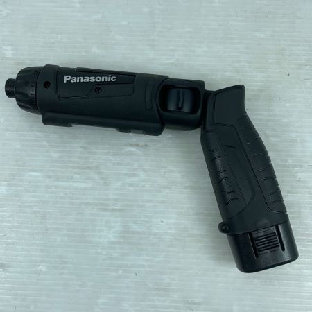  Panasonic パナソニック 電動工具 ドライバドリル コードレス式 7.2v EZ7421LA2S-B ブラック