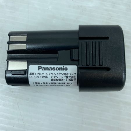  Panasonic パナソニック 電動工具 ドライバドリル コードレス式 7.2v EZ7421LA2S-B ブラック