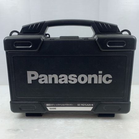  Panasonic パナソニック 電動工具 ドライバドリル コードレス式 7.2v EZ7421LA2S-B ブラック