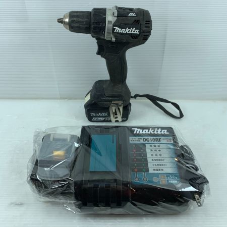  MAKITA マキタ 電動工具 ドライバドリル 充電器・充電池2個付 コードレス式 18v 1003040 DF484D ブラック