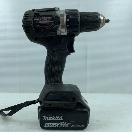  MAKITA マキタ 電動工具 ドライバドリル 充電器・充電池2個付 コードレス式 18v 1003040 DF484D ブラック