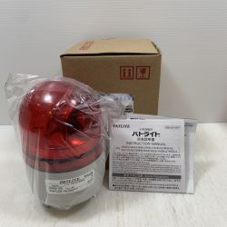 κκ PATLITE 工具関連用品 小型回転灯 RHEB-100-R Sランク