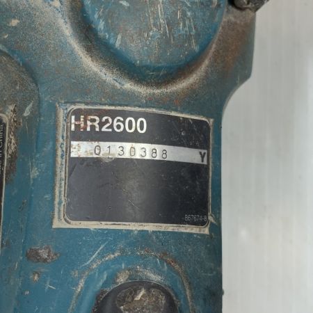  MAKITA マキタ 電動工具 ハンマドリル コード式 26mm 100v HR2600 グリーン