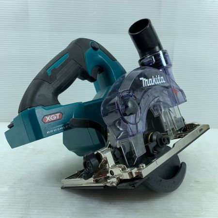  MAKITA マキタ 電動工具 防じん丸のこ 本体のみ コードレス式 125mm 40v 7271 刃なし KS001G ブルー