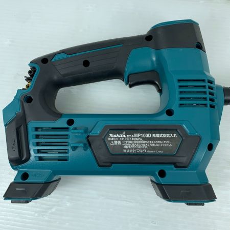  MAKITA マキタ 工具関連用品 空気入れ 充電器・充電池1個・ケース付 コードレス式 10.8v 2018年製 29636 MP100D ブルー