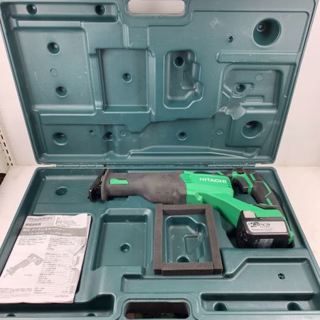  HITACHI 日立 電動工具 セーバーソー ケース付 コードレス式 14.4v J570184 CR14DBL グリーン