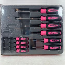 κκ Snap-on スナップオン ソフトハンドル スクリュードライバー ピック セット SGDX60204CPM ピンク Sランク
