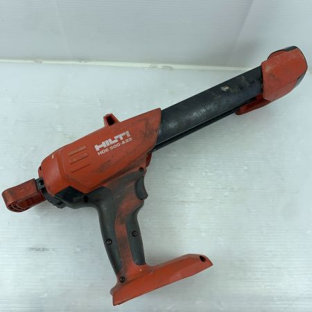  Hilti ヒルティ 電動工具 充電式ディスペンサー 充電池2個・ケース付 22v 00367017 HDE500-A22 レッド