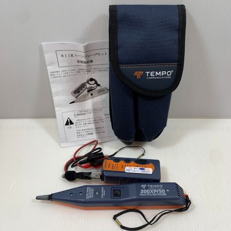  TEMPO 工具関連用品 ノイズストーンプローブセット 200XP ネイビー