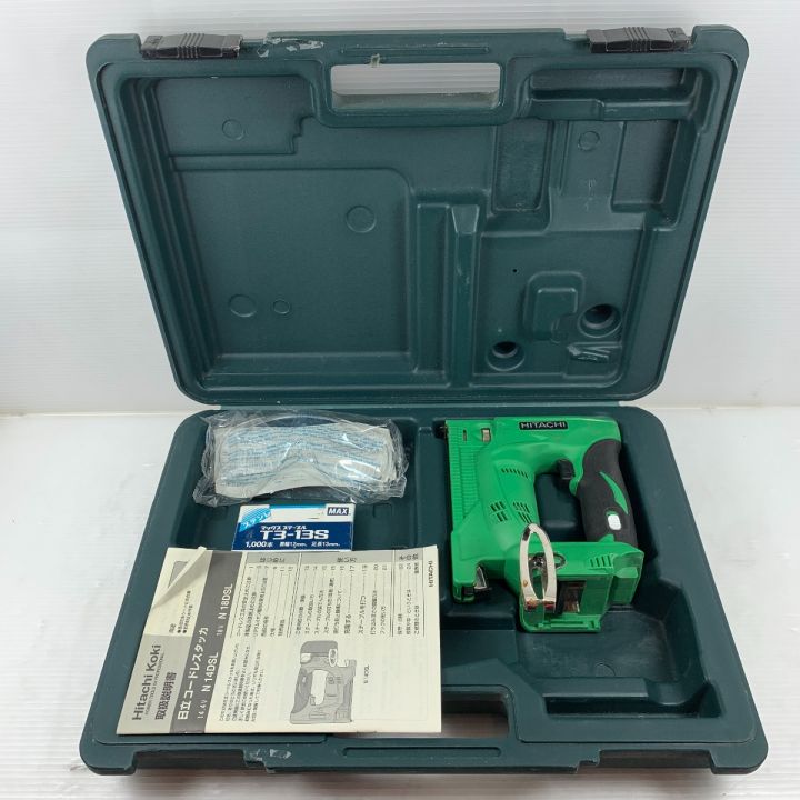 HITACHI 日立 電動工具 電動タッカ ケース付 コードレス式 13mm 18v  