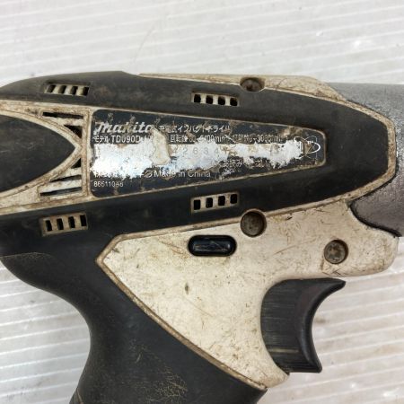  MAKITA マキタ 電動工具 インパクトドライバコードレス式 10.8v 426341 TD090DWXW ブラック×ホワイト