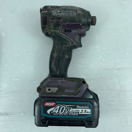  MAKITA マキタ 電動工具 インパクトドライバ コードレス式 40v 61715 TD002G パープル