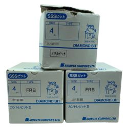 κκ SHIBUYA 工具消耗品　ダイヤモンドビットx3個 Aランク