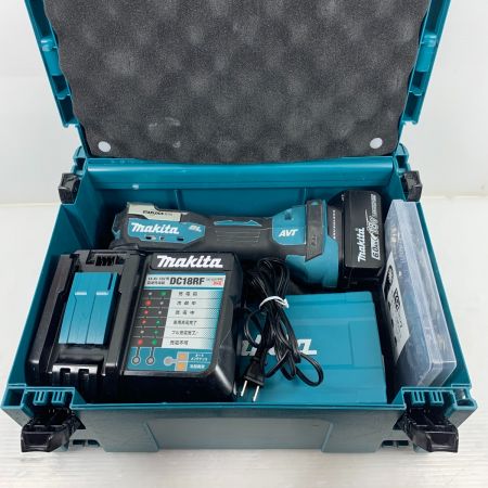  MAKITA マキタ 電動工具 マルチツール 充電器・充電池1個・ケース付 18v 0012600 TM52D ブルー
