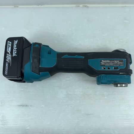  MAKITA マキタ 電動工具 マルチツール 充電器・充電池1個・ケース付 18v 0012600 TM52D ブルー
