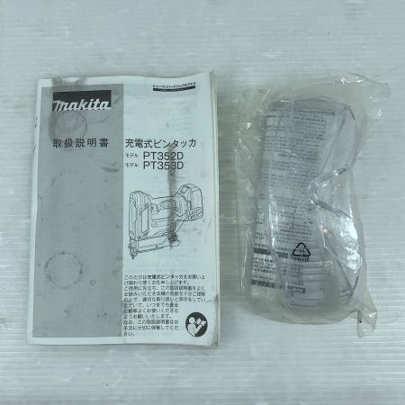  MAKITA マキタ エアツール ピンタッカー ケース付 コードレス式 14.4v 4481 PT352DZL グリーン