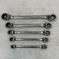 κκ sanki ハンドツール ラチェットレンチ sanki 程度B 5本セット Bランク