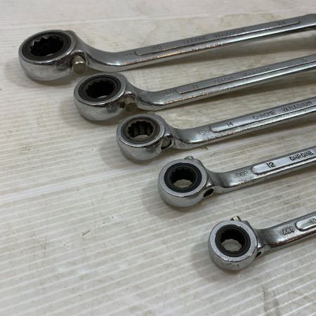  sanki ハンドツール ラチェットレンチ sanki 程度B 5本セット