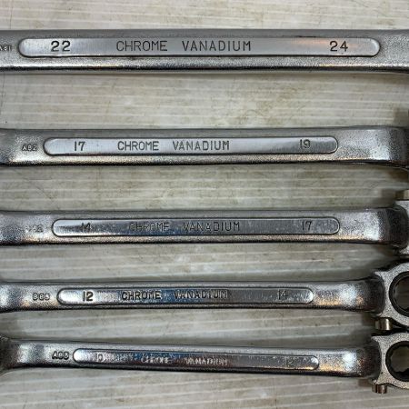  sanki ハンドツール ラチェットレンチ sanki 程度B 5本セット