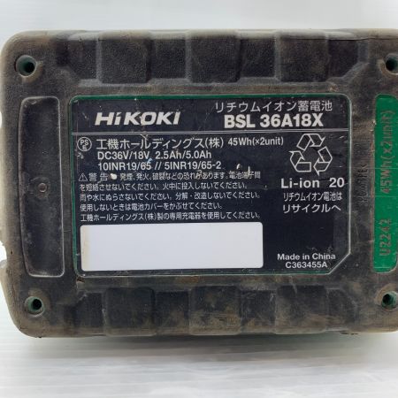  HiKOKI ハイコーキ 電動工具 ハンマドリル コードレス式 28mm 36v C410067 DH36DPE グリーン