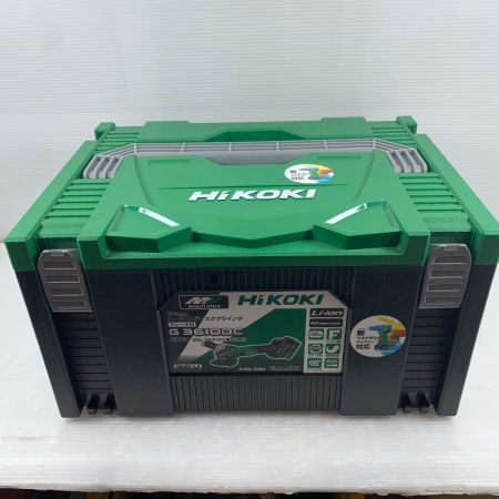  HiKOKI ハイコーキ 電動工具 ディスクグラインダー 充電器・充電池2個・ケース付 コードレス式 100mm 36v 2024年製 J341954 G3610DC グリーン