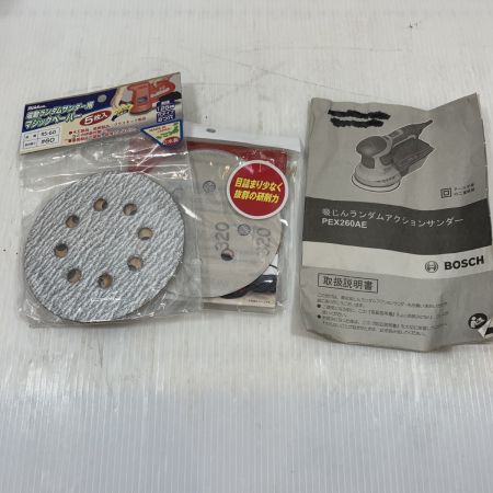  BOSCH ボッシュ 電動工具 サンダー コード式 2018年製 804598011 PEX260AE グリーン