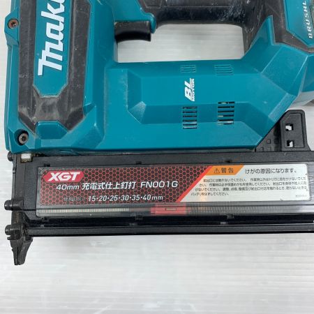 MAKITA マキタ 電動工具 仕上げ釘打ち機 充電池1個付 コードレス式 40v 6556 FN001G ブルー