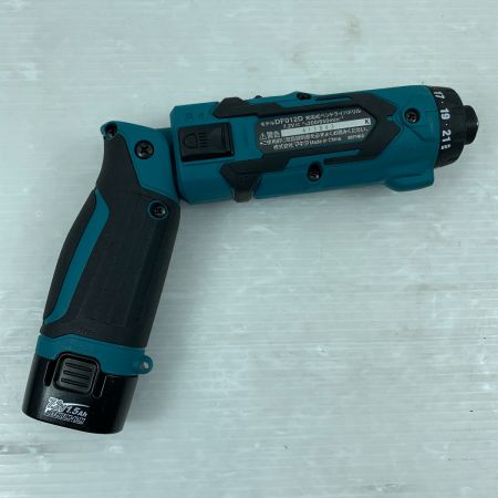  MAKITA マキタ 工具関連用品 ペンドライバドリル コードレス式 7.2v 411843 DF012D ブルー