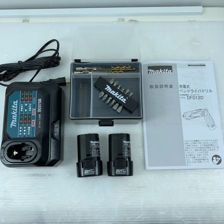  MAKITA マキタ 工具関連用品 ペンドライバドリル コードレス式 7.2v 411843 DF012D ブルー